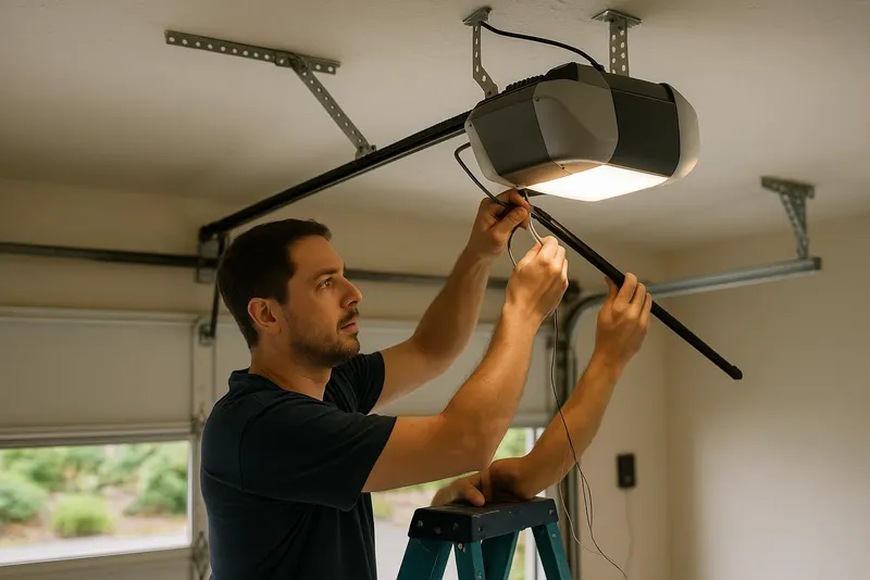 Garage Door Spring Repair in Greenwood
